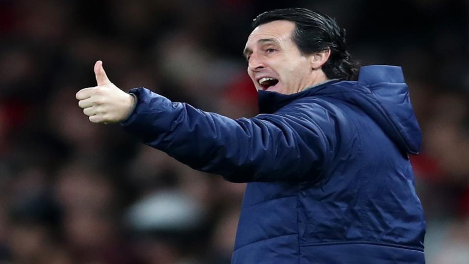 Villarreal coach Unai Emery
